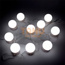 LED лампочки для гримерного зеркала 10 шт VANITY MIRROR LIGHTS 3 режима света