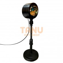 Портативная настольная LED лампа Q7 LED для селфи с эффектом заката 28-38 см Солнце 