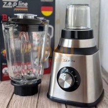 Блендер стационарный с чашей 2в1 Zepline ZP-068 измельчитель+кофемолка 2000 Вт, 1.5л