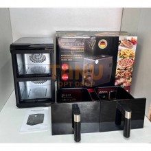 Аэрофритюрница двухкамерная 4200 Вт 8L+8L Zepline ZP-212 