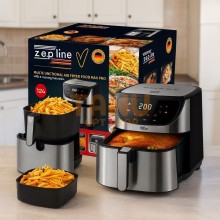 Фритюрница 12 л с двумя тенами 4200Вт Zepline ZP-217 со съемной корзинкой