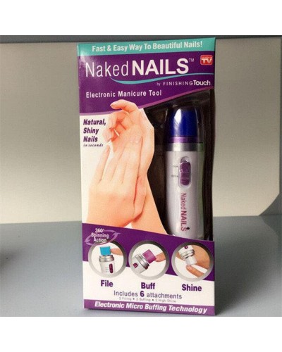 Машинка для шлифовки и полировки ногтей Naked Nails