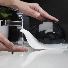 Дозатор для мыла Supretto Улитка, черный
