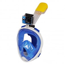Маска для снорклинга Easybreath, голубой L/XL