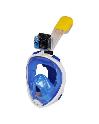 Маска для снорклинга Easybreath, голубой L/XL