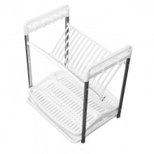 Многофункциональная подставка для посуды Dish rack ,белая