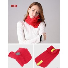Подушка-шарф для путешествий Travel Pillow, красный