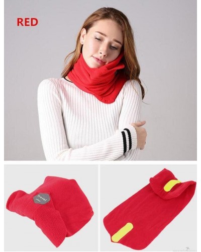 Подушка-шарф для путешествий Travel Pillow, красный