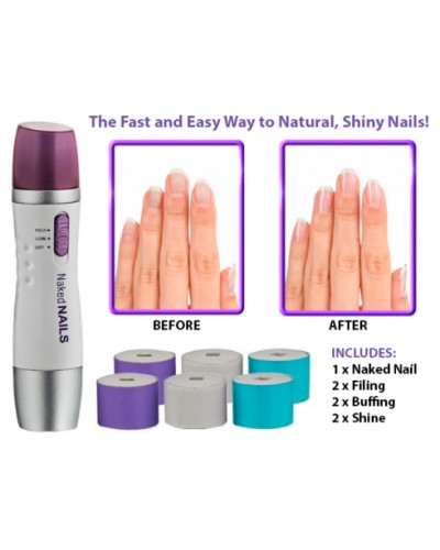 Машинка для шлифовки и полировки ногтей Naked Nails