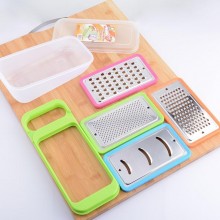 Терка с контейнером Grater set, с 4 насадками