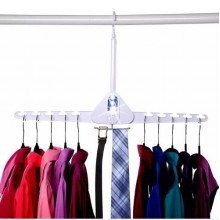 Двойная вешалка для одежды Dual Hanger с LED светильником