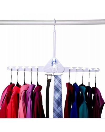 Двойная вешалка для одежды Dual Hanger с LED светильником