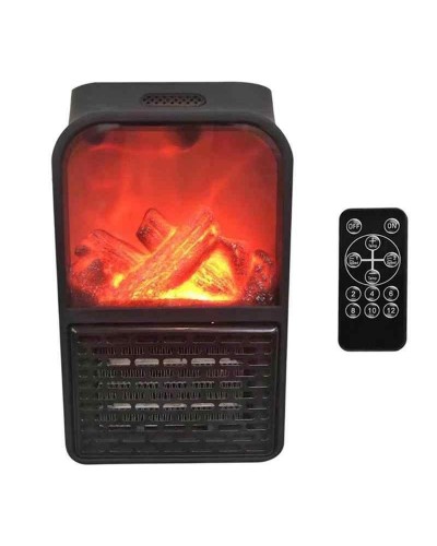 Электрический камин обогреватель с пультом управления FH 900W