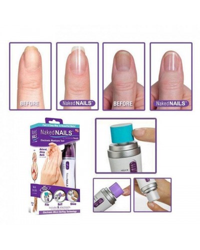Машинка для шлифовки и полировки ногтей Naked Nails