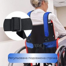 Ремень безопасности Supretto для инвалидной коляски. Надежная защита – максимальный комфорт