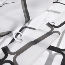 Шторка для душа Supretto с пластиковыми кольцами 180х180 см. Ваша ванна – уют и порядок