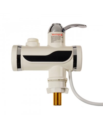 Кран-водонагреватель с насадкой для душа, instant hearting electric faucet 3 кВт, проточный водонагреватель с LCD дисплеем 