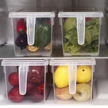 Прозрачный контейнер для хранения продуктов Supretto в холодильник. Прозрачный контейнер — чистота, порядок и свежесть в каждом движении