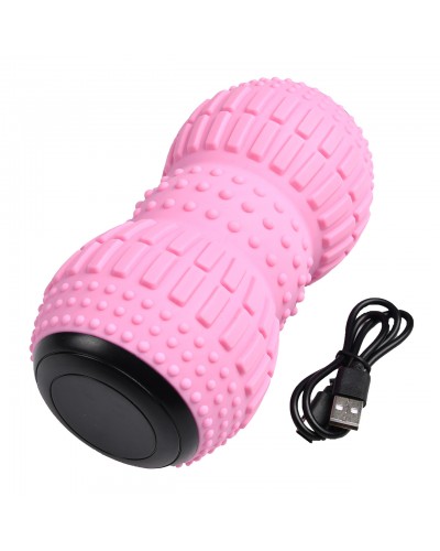 Массажный мяч Supretto для тела вибрационный двойной, розовый. Supretto — двойное расслабление и вибрация для тела и души