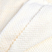 Комплект полотенец Supretto Коралловый бархат 6 шт., молочний
