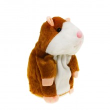 Говорящий хомяк Supretto, коричневый