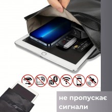 Экранирующий чехол Фарадея Supretto блокиратор для ключей, смартфона. Никаких сигналов — только защита