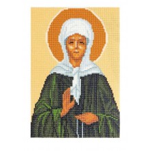 Набор алмазной живописи Supretto Икона Матрона 30х40 Создай свой шедевр, блестящий в каждом штрихе