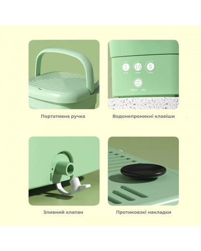 Портативная стиральная машина Supretto мини складная. Компактность и чистота – всегда с вами