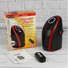 Портативный обогреватель в розетку Wonder Warm с пультом. Тепло всегда рядом – комфорт в каждом уголке