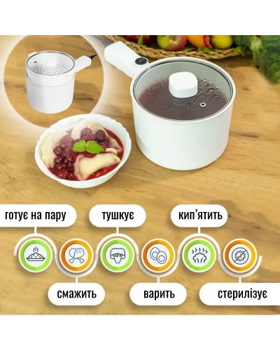 Кастрюля пароварка Supretto электрическая Ловкий Повар 
