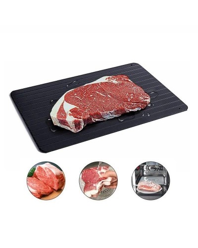 Доска кухонная алюминиевая для разморозки продуктов Wellamart