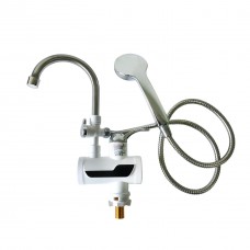 Кран-водонагреватель с насадкой для душа, instant hearting electric faucet 3 кВт, проточный водонагреватель с LCD дисплеем 