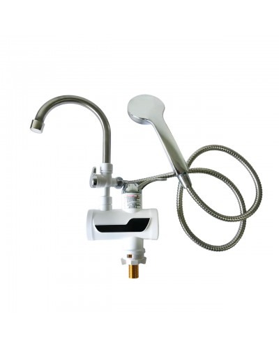 Кран-водонагреватель с насадкой для душа, instant hearting electric faucet 3 кВт, проточный водонагреватель с LCD дисплеем 