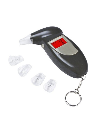 Алкометр, Digital Breath Alcohol Tester, с мундштуками, персональный алкотестер