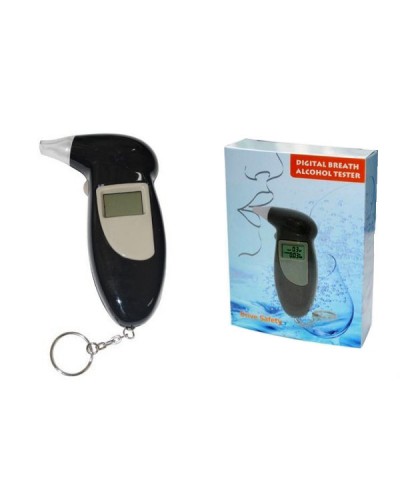 Алкометр, Digital Breath Alcohol Tester, с мундштуками, персональный алкотестер