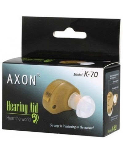 Внутриушной слуховой аппарат Axon K-70 (Аксон K-70)