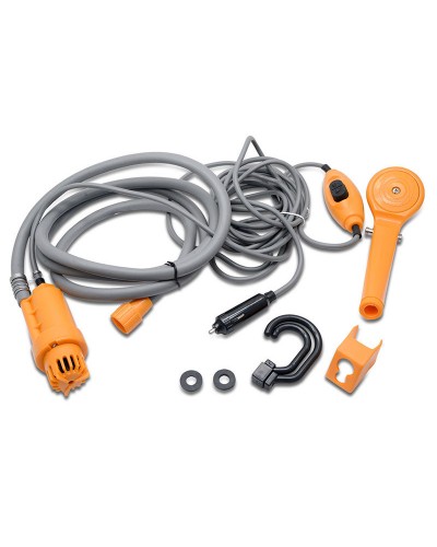 Летний душ, водяной насос 12 вольт, Automobile Shower Set.Это, душ для кемпинга,+, походный душ