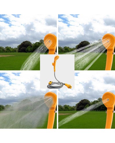 Летний душ, водяной насос 12 вольт, Automobile Shower Set.Это, душ для кемпинга,+, походный душ