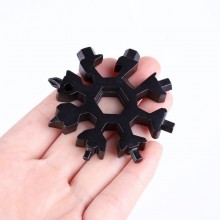 Универсальный гаечный ключ Снежинка СТ Multitool Snowflake Tool Черный