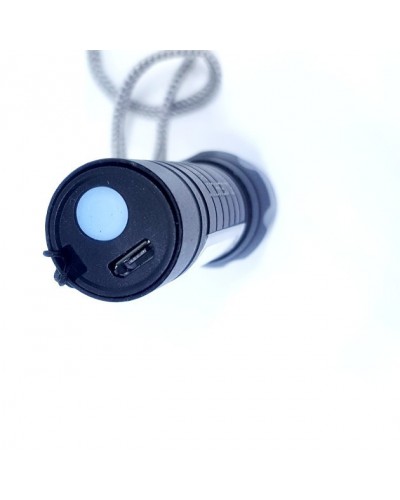 Компактный мощный аккумуляторный LED фонарик BL с USB зарядкой