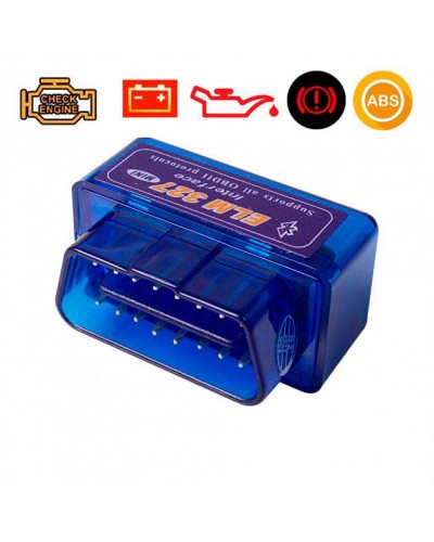 Автомобильный адаптер для диагностики автомобилей CТ ELM 327 mini Bluetooth, ВЕРСИЯ 2.1