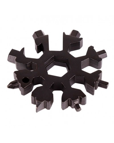 Универсальный гаечный ключ Снежинка СТ Multitool Snowflake Tool Черный