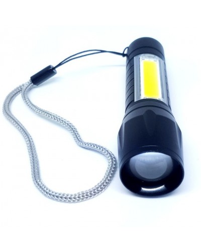 Компактный мощный аккумуляторный LED фонарик BL с USB зарядкой