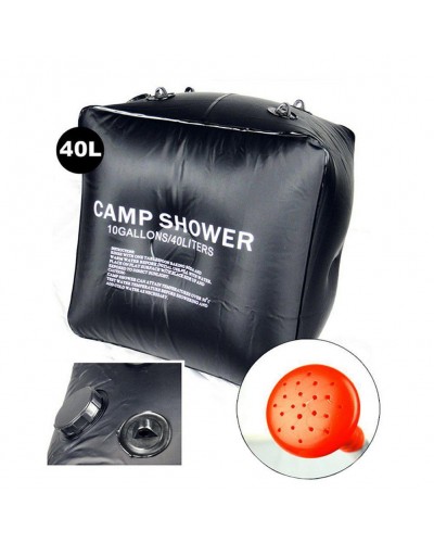 Туристический портативный душ Camp Shower для кемпинга и дачи 40 л