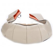 Роликовый массажер для шеи, спины, головы с подогревом, СТ Massager of Neck Kneading 101-6 24W
