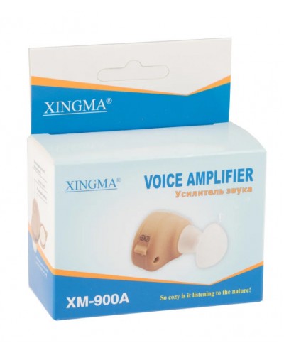 Внутриушной слуховой аппарат,усилитель слуха Xingma XM-900A Бежевый