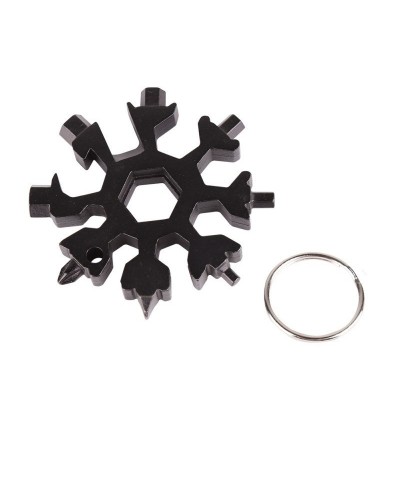 Универсальный гаечный ключ Снежинка СТ Multitool Snowflake Tool Черный