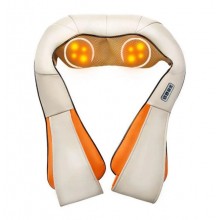 Роликовый массажер для шеи, спины, головы с подогревом, СТ Massager of Neck Kneading 101-6 24W