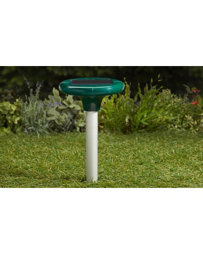 Ультразвуковой отпугиватель для кротов, мышей, крыс, змей Solar Rodent Repeller