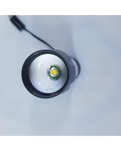 Компактный мощный аккумуляторный LED фонарик BL с USB зарядкой